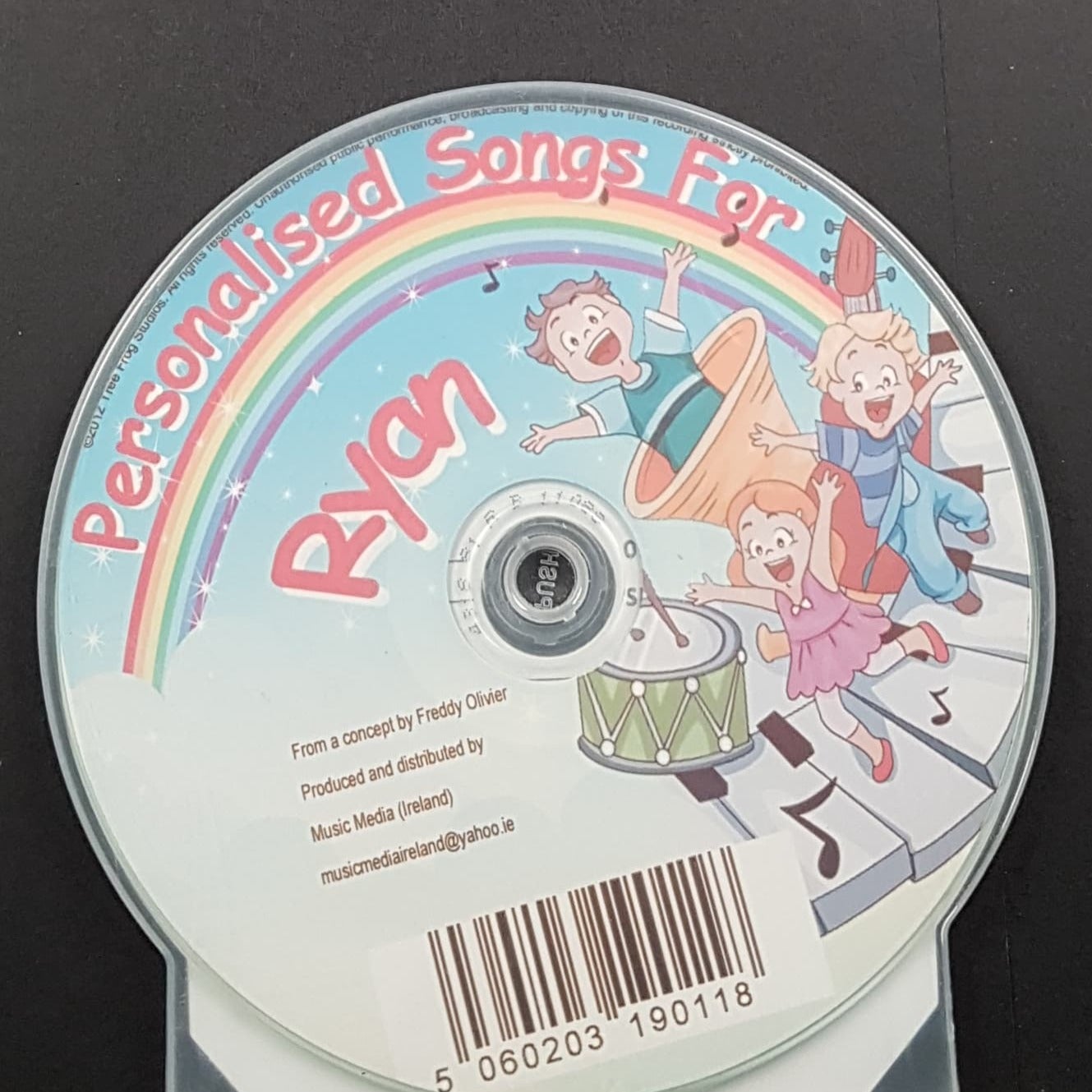 CD - Personalised Children's Songs / Ryan