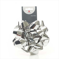 Gift Wrap - Bow / Plain Silver (Giant Bow)