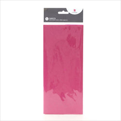 Gift Wrap - Plain Tissue / Dark Pink ( 5 Sheets )
