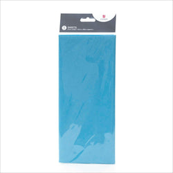 Gift Wrap - Plain Tissue / Blue ( 5 Sheets )