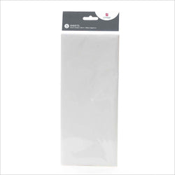Gift Wrap - Plain Tissue / White ( 5 Sheets )