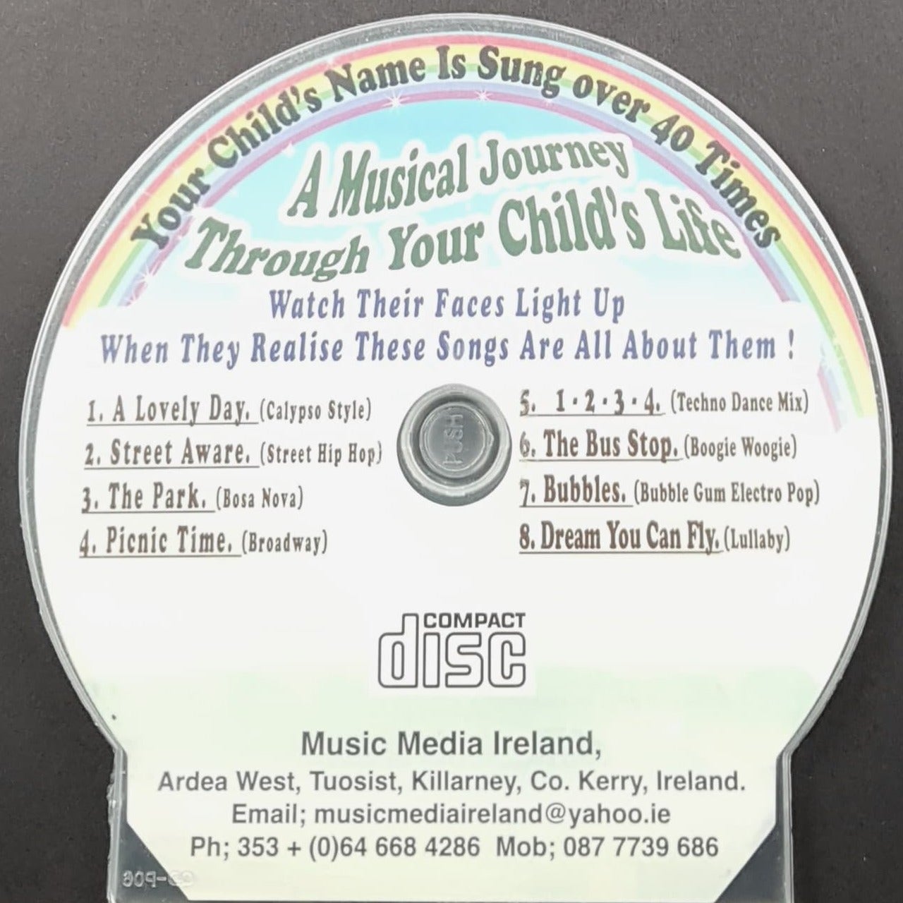 CD - Personalised Children's Songs / Leo
