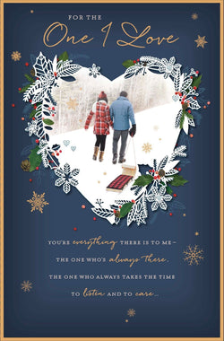 One I love Christmas Card