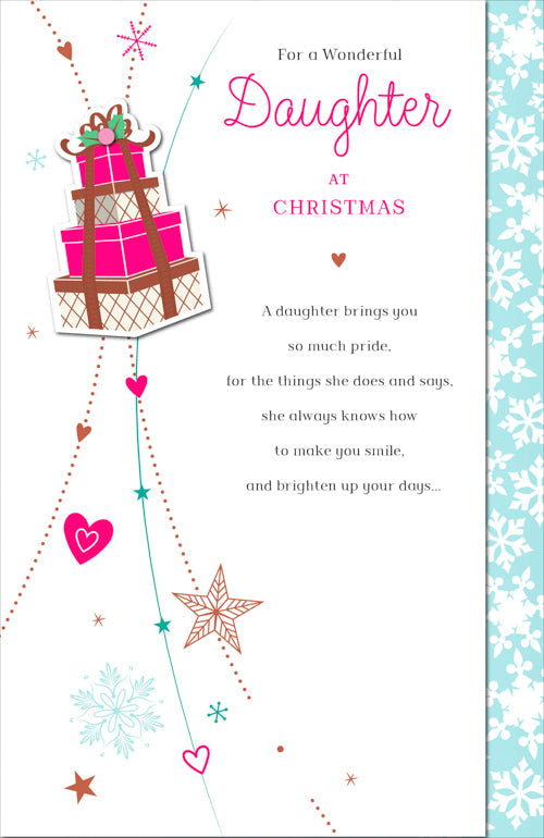 Daughter Christmas Card