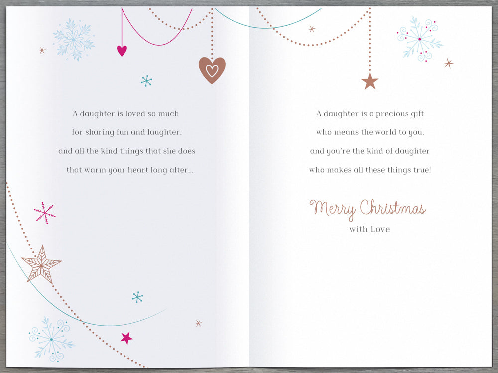 Daughter Christmas Card
