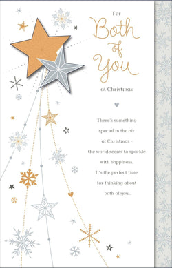 Both Of You Christmas Card