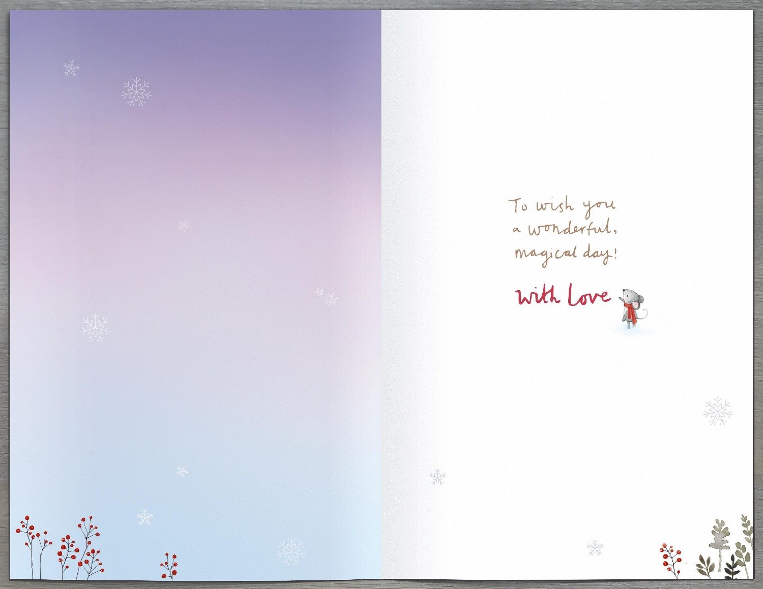 Across The Miles Christmas Card