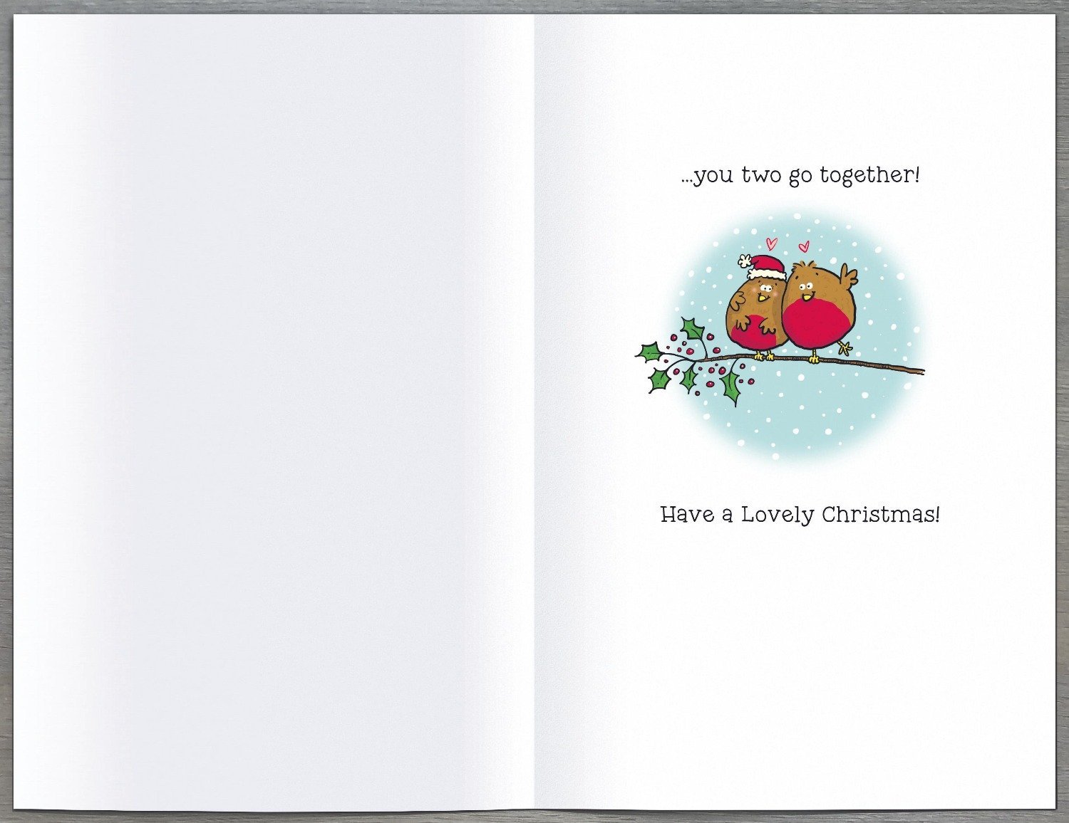 Son And Daughter In Law Christmas Card