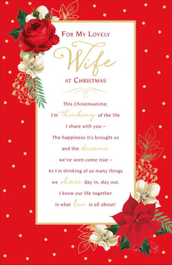 Wife Christmas Card