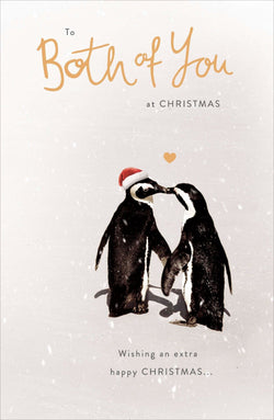 To Both Of You Christmas Card