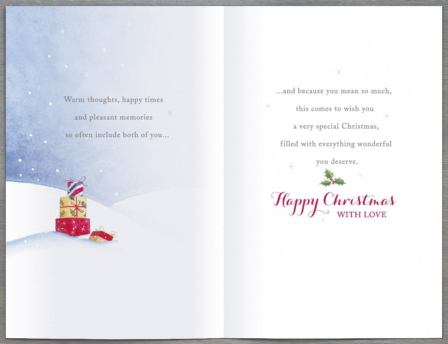 Grandparents Christmas Card