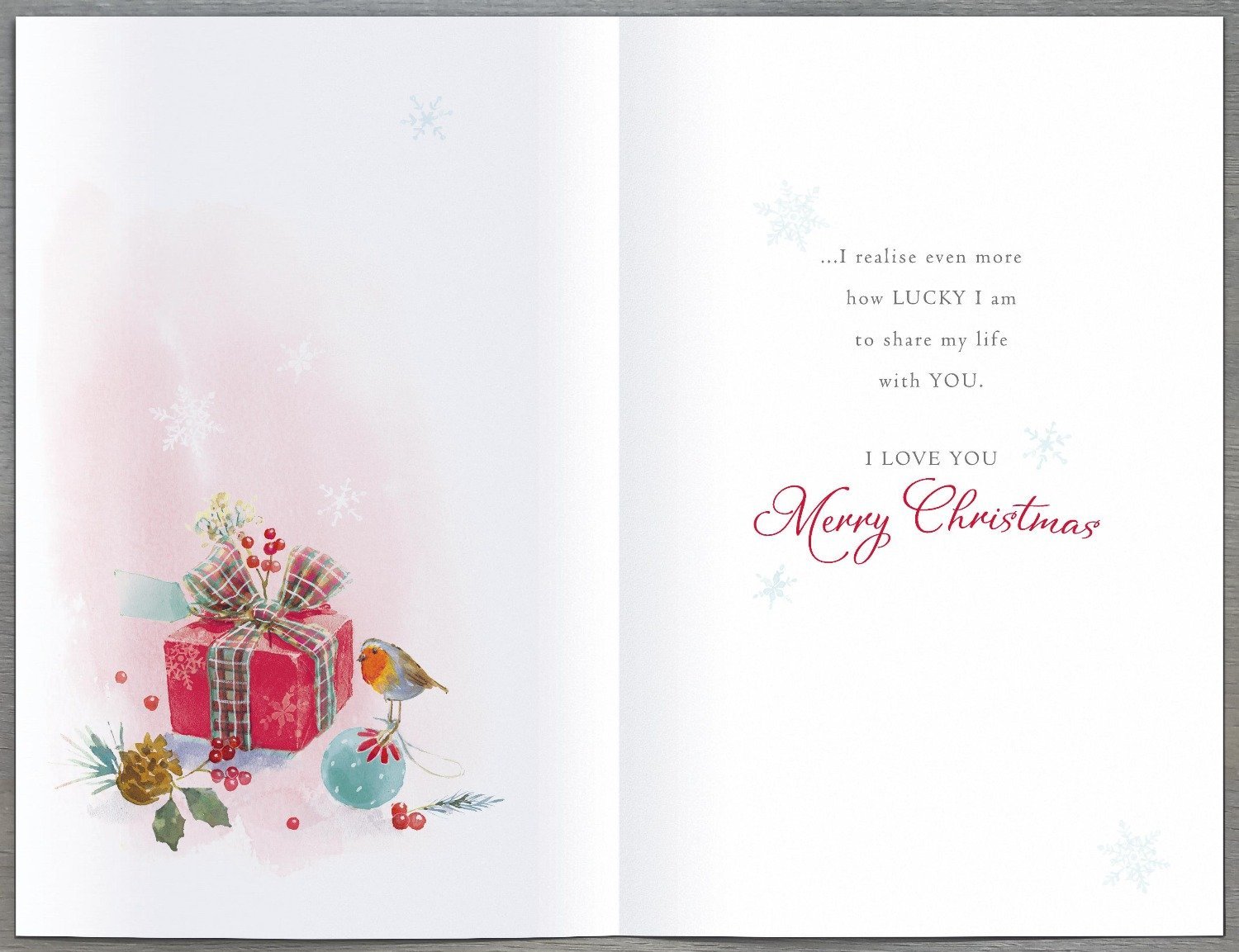 One I Love Christmas Card