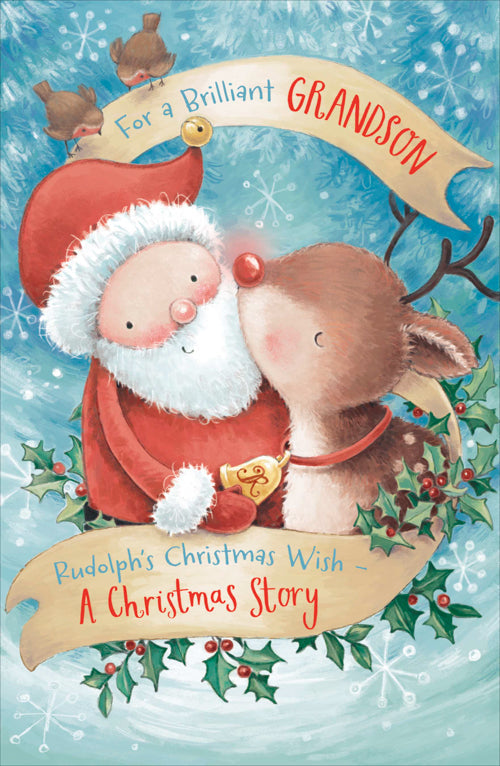 Grandson Christmas Card