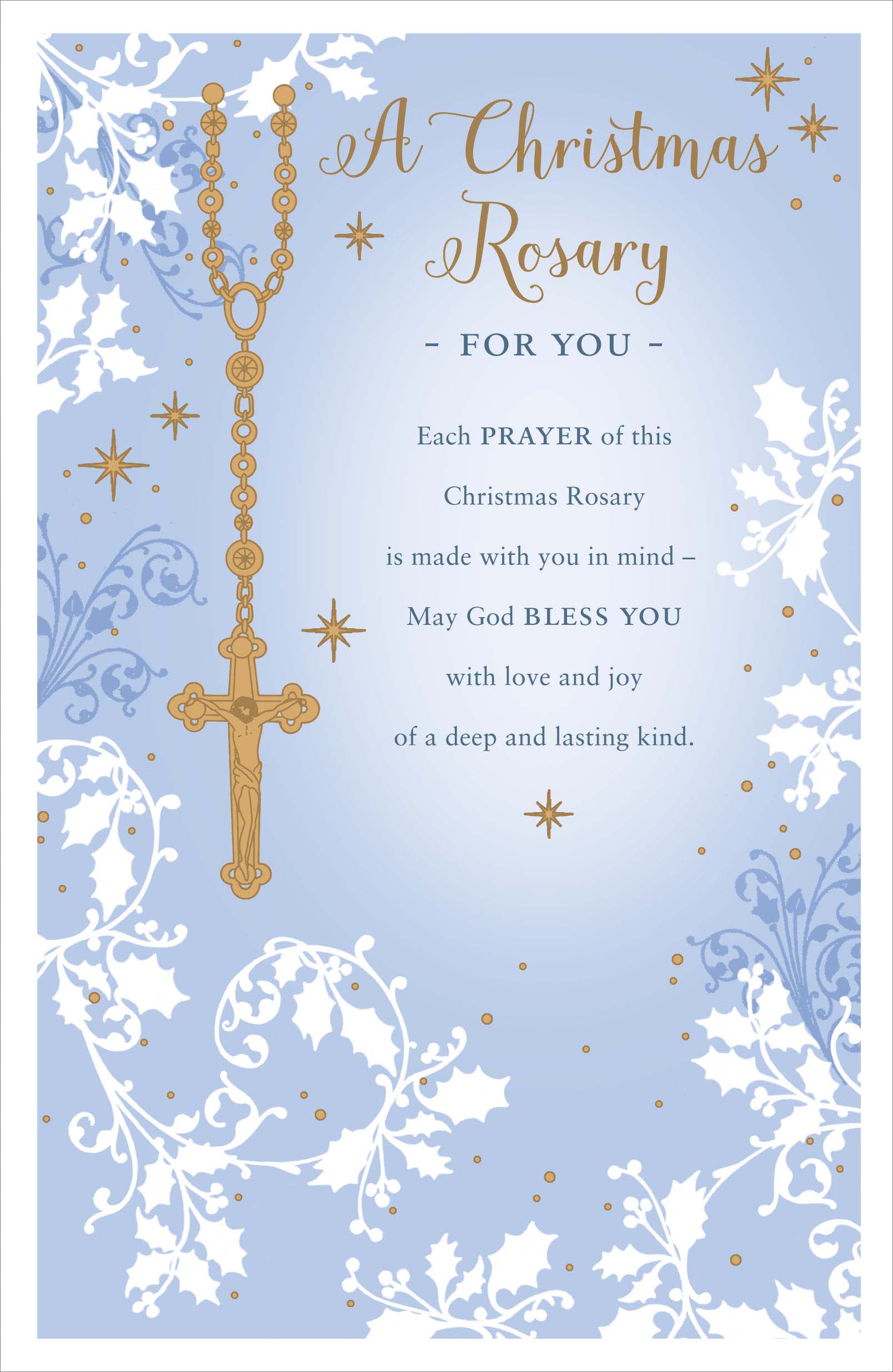 For You Christmas Card - Lasting Kind & Flower