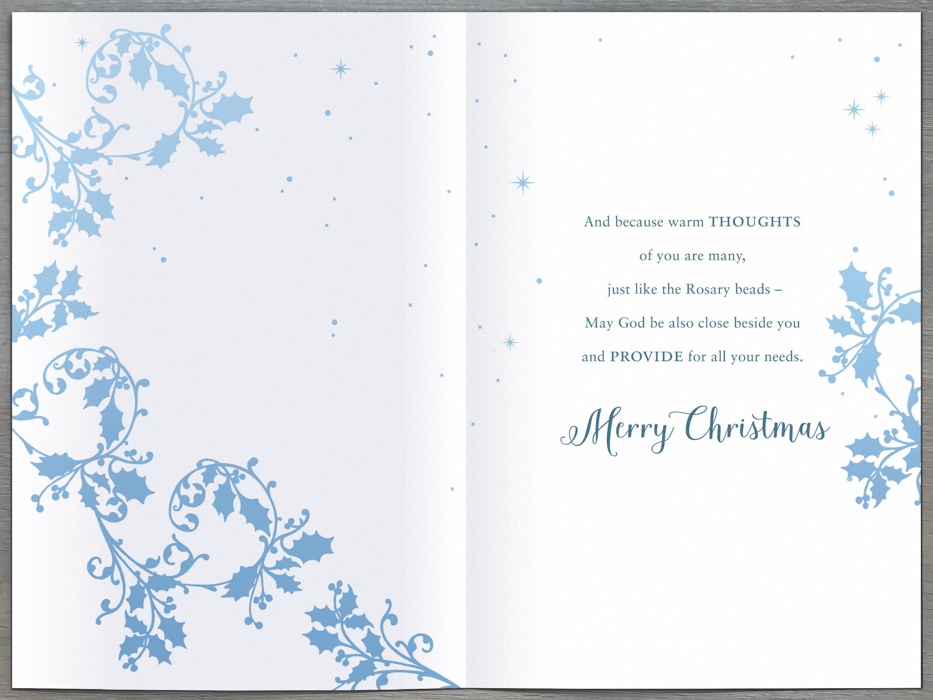 For You Christmas Card - Lasting Kind & Flower