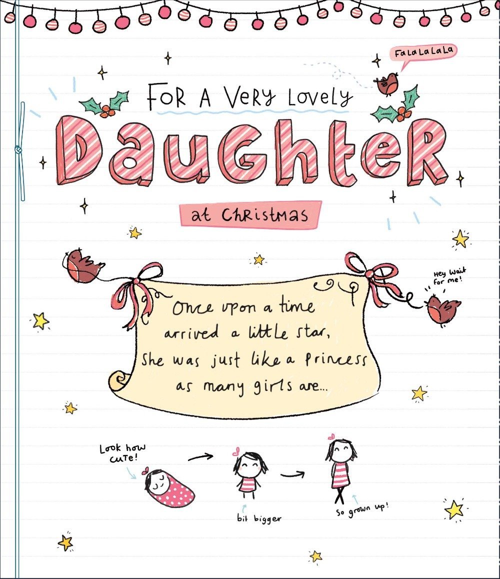 Daughter Christmas Card