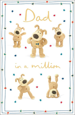 Fathers Day Card - Dad / In A Million & Five Teddies Posing