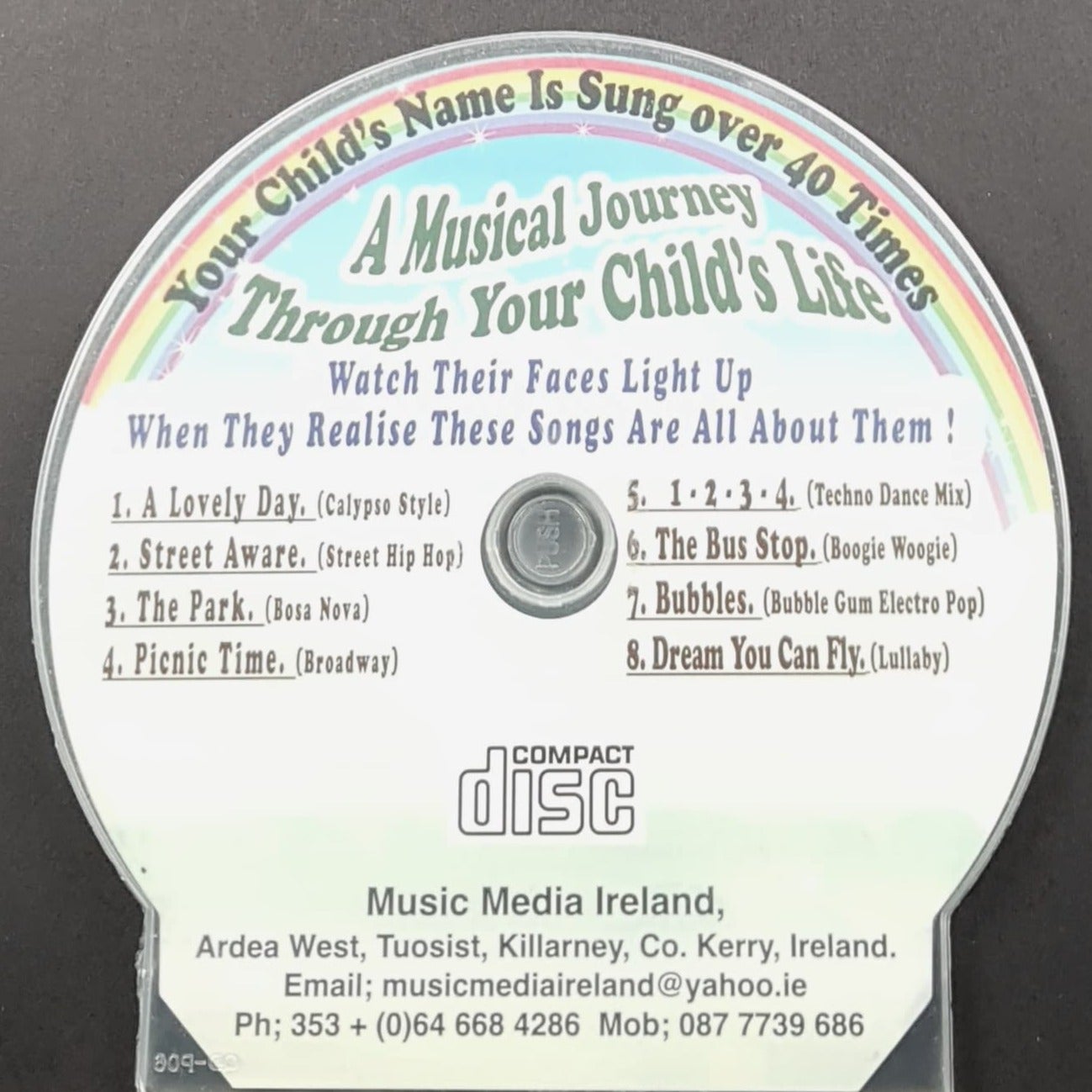 CD - Personalised Children's Songs / Alan