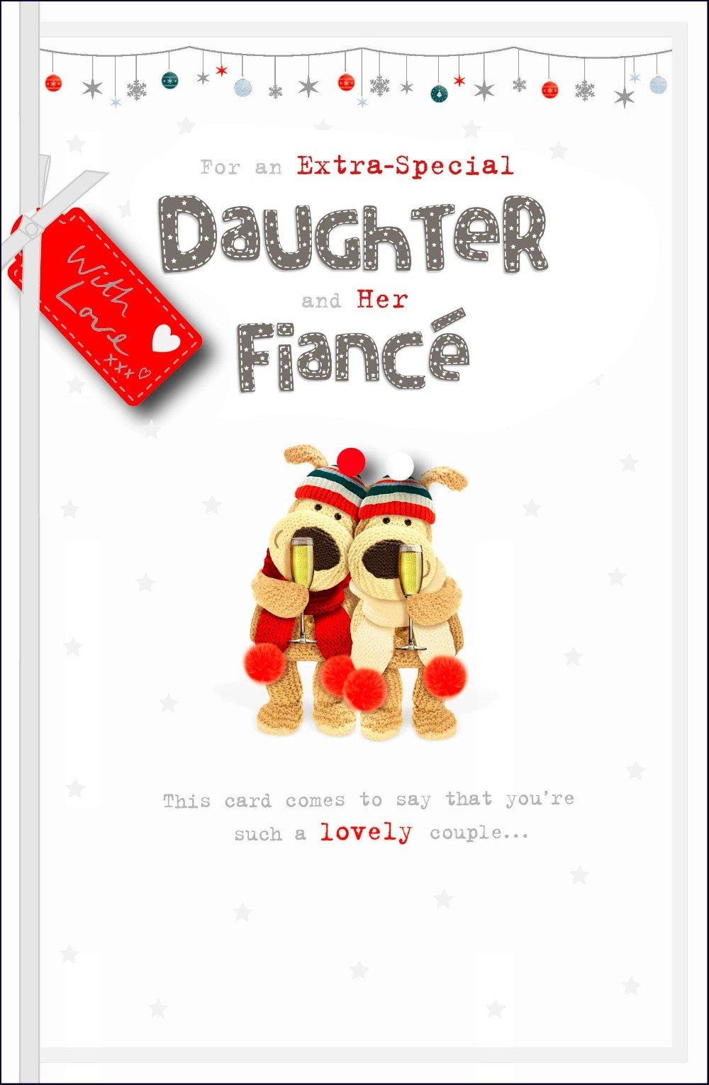 Daughter And Fiancé Christmas Card
