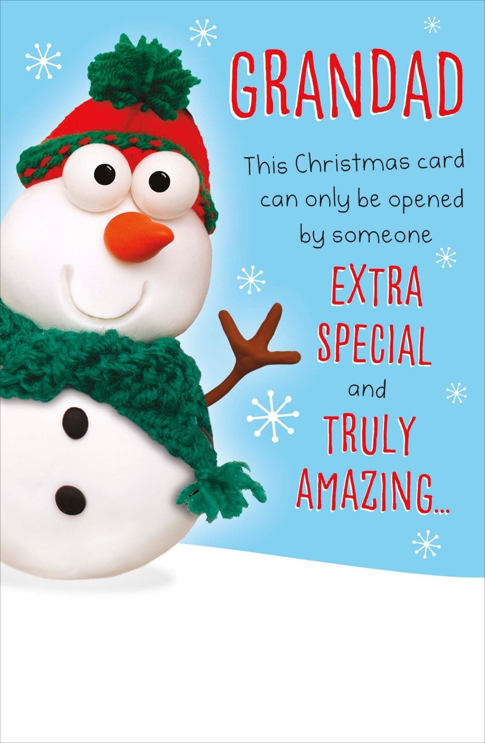 Grandad Christmas Card 