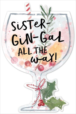 Sister Christmas Card 