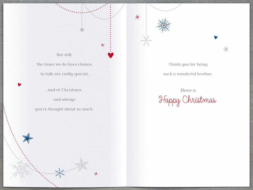 Brother Christmas Card