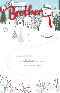 Brother Christmas Card