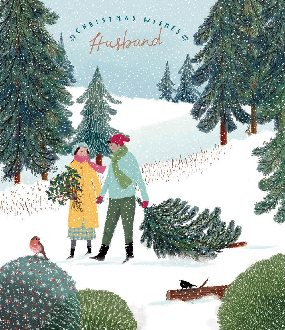 Husband Christmas Card