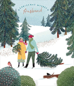 Husband Christmas Card