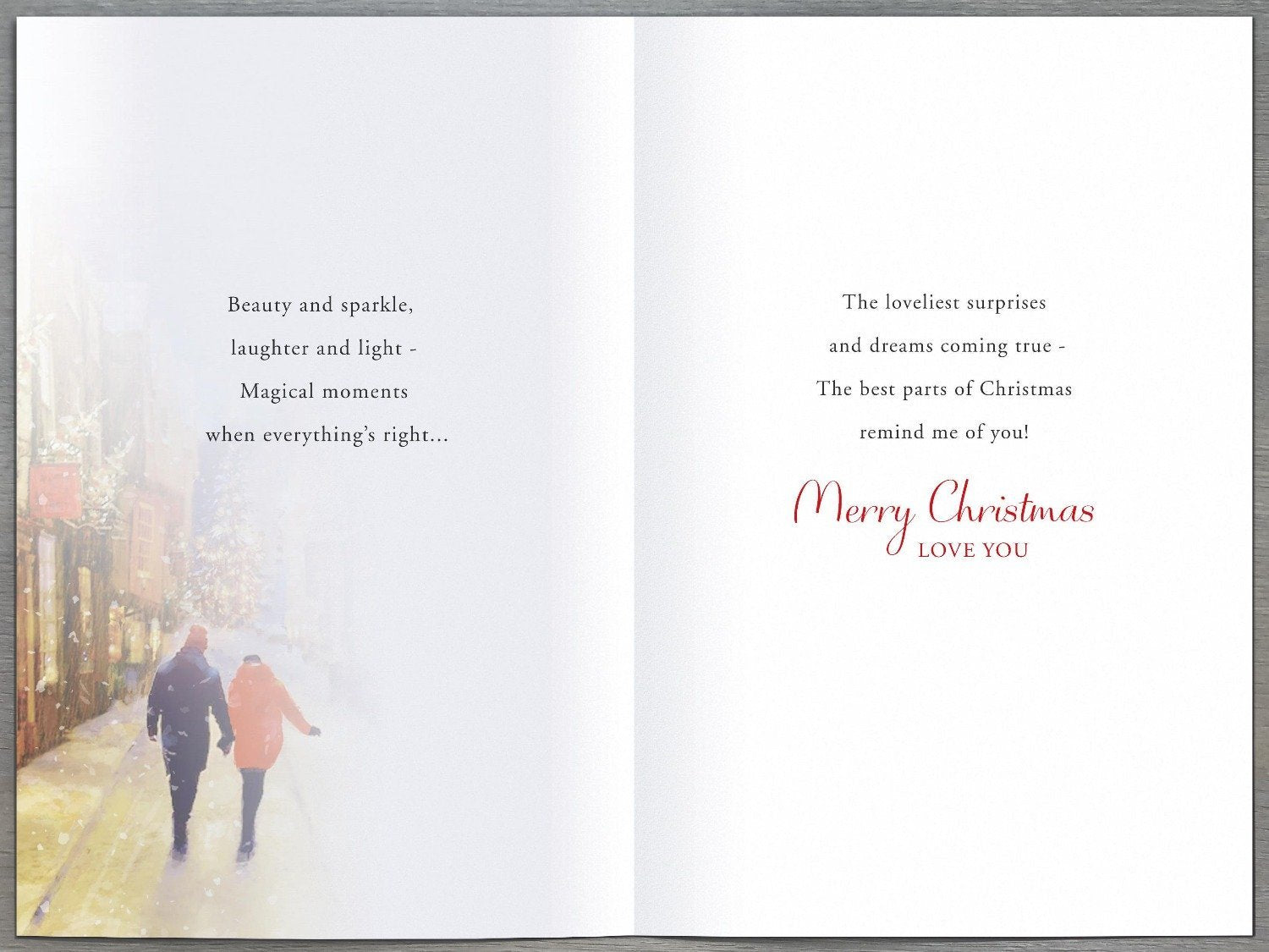 One I Love Christmas Card