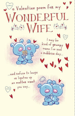 Wife Valentines Day Card