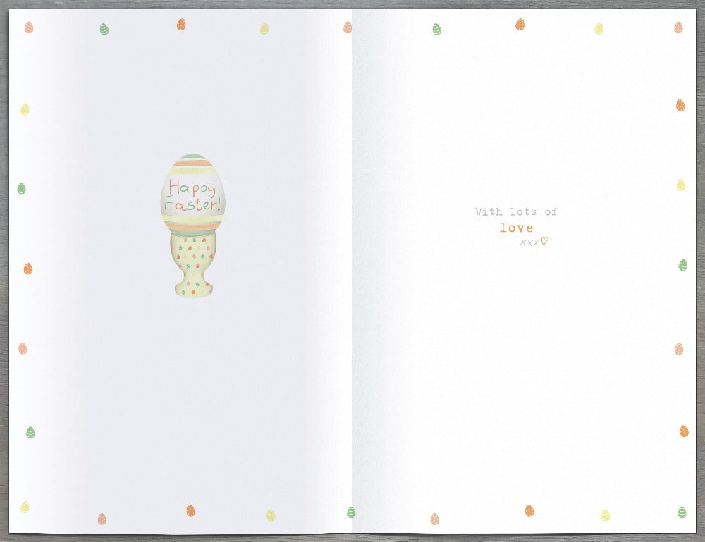 Easter Card - Both Of You / Two Cute Dogs Painting Easter Egg