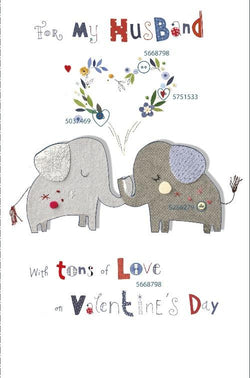 Husband Valentines Day Card
