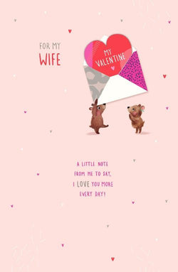Wife Valentines Day Card 