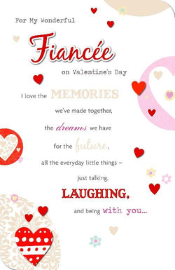 Fiancee Valentines Day Card