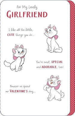 Girlfriend Valentines Day Card