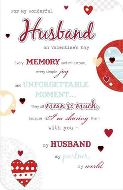 Husband Valentines Day Card