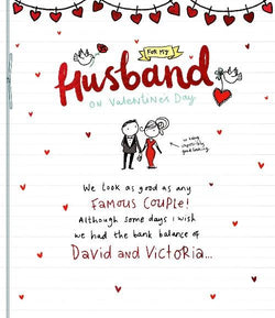 Husband Valentines Day Card
