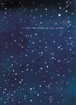 General Valentines Day Card - It Was Written In The Stars