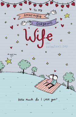 Wife Valentines Day Card