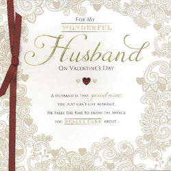 Husband Valentines Day Card 