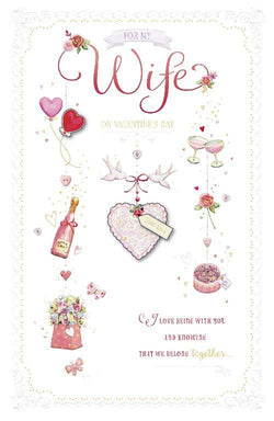 Wife Valentines Day Card