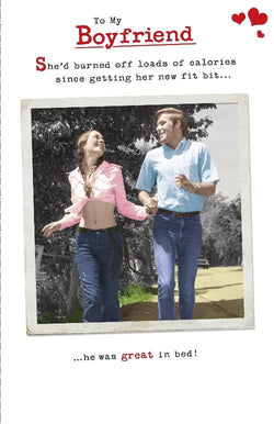 Boyfriend Valentines Day Card