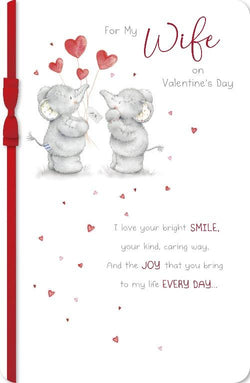 Wife Valentines Day Card