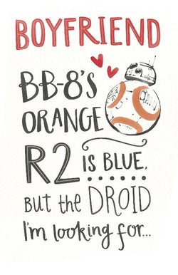 Boyfriend Valentines Day Card