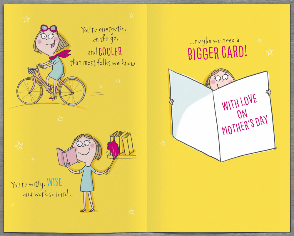 Mum From Both Of Us Mothers Day Card - Respected Admired