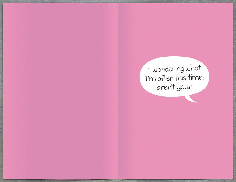 Mum Mothers Day Card - Awesome Unbelievable / Bunny on Stone