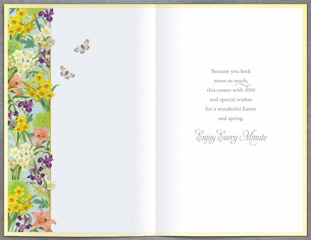 Both Of You Easter Card