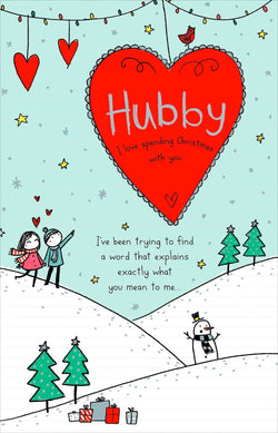 Husband Christmas Card