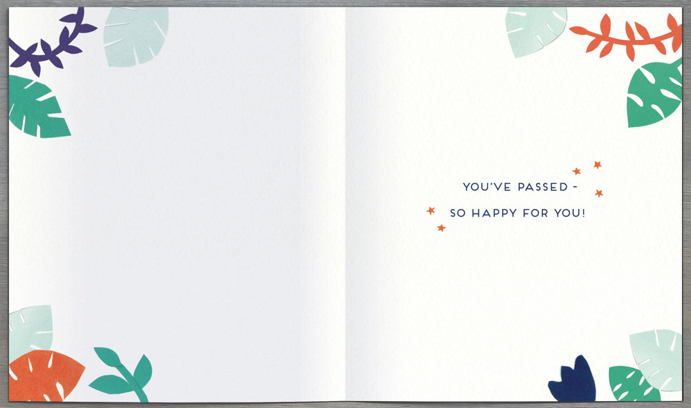 Funny Graduation Card - Exam